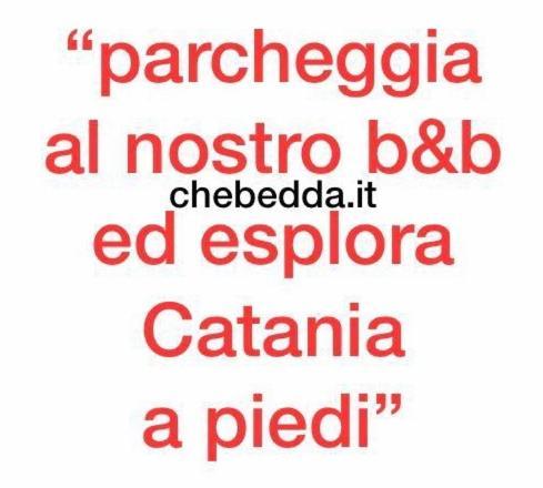 Chebedda B&B Katania Zewnętrze zdjęcie