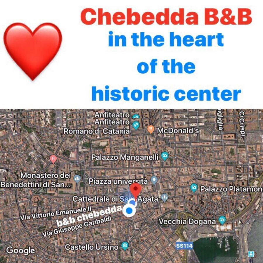 Chebedda B&B Katania Zewnętrze zdjęcie
